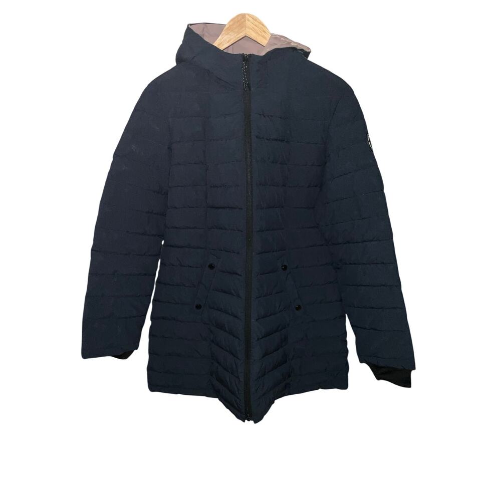 HFX Scuba Stretch Blue Water Resistance Puffer Jacket Size L